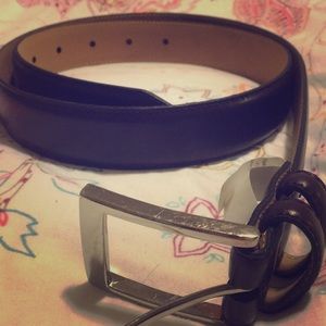 Target Men’s brown leather belt